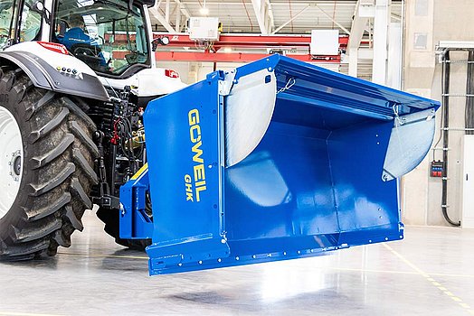 The swivel device is available for purchase as additional equipment.